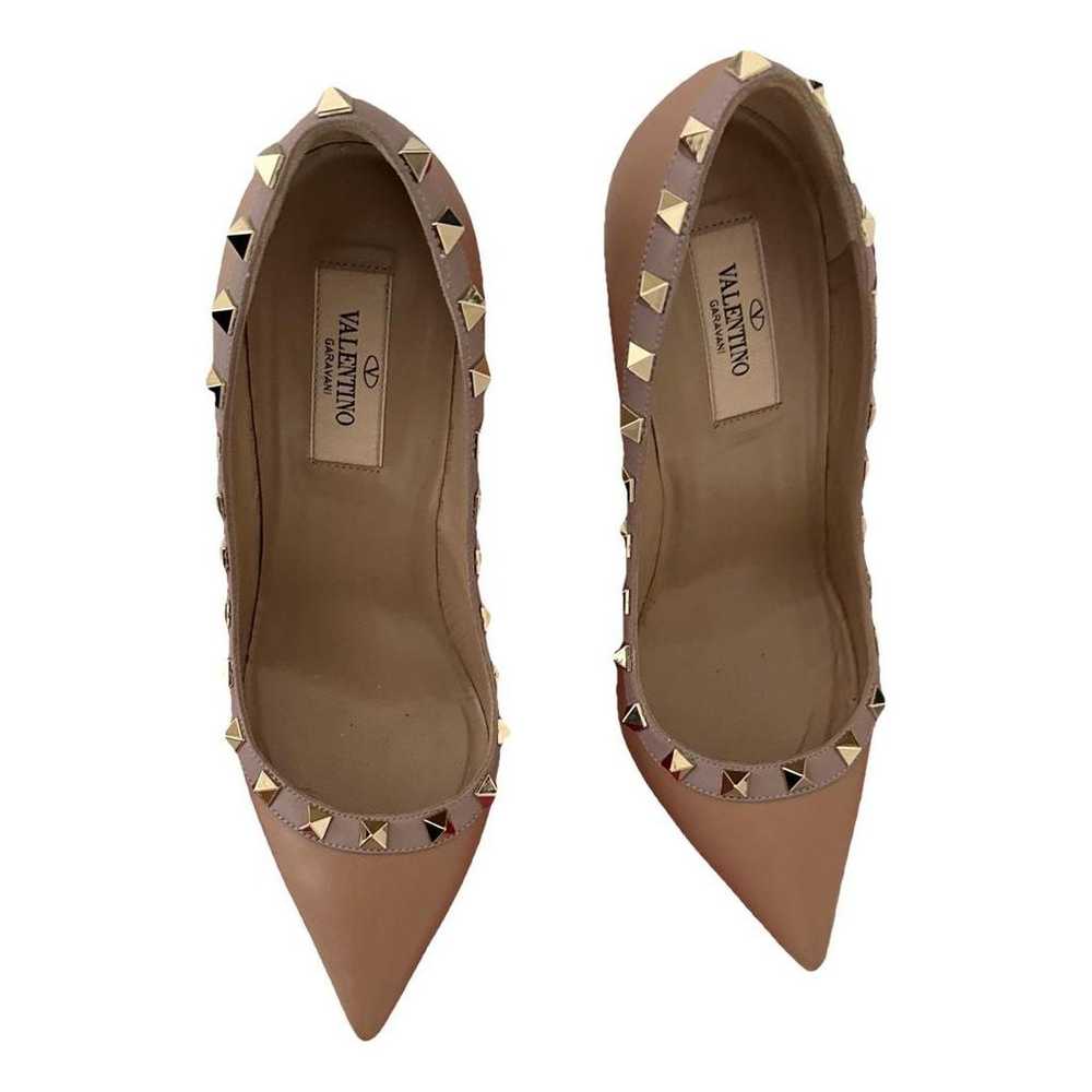 Valentino Garavani Rockstud Spike leather heels