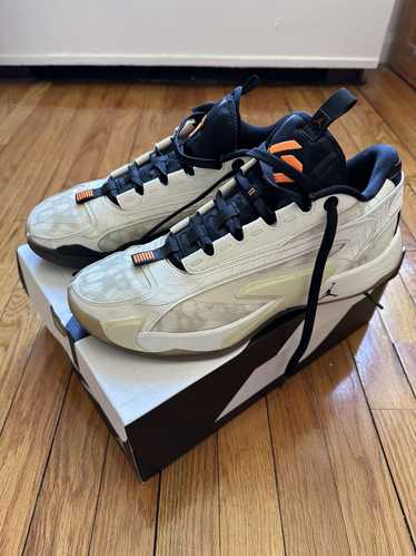 JORDAN LUKA 2 S PF 8 (UK) オリーブ/オレンジ Jordan Luka 2 Olive Aura Vivid Orange Oil Green Men's Size