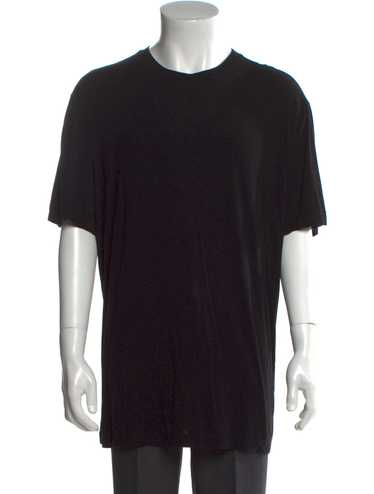 Tシャツ・カットソー GIORGIO ARMANI Men T Shirts 6GST56 SJP4Z UC99 Black Athletic Colour Block crew-neck T-shirt in organic cotton | EA7