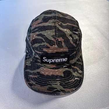 Supreme × Stone  Camo Camp Cap Supreme Military Camp Cap (SS23) - $48