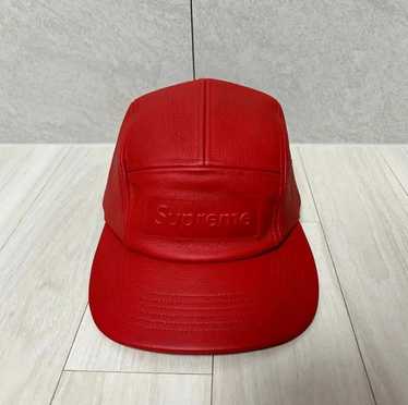 Supreme leather camp cap - Gem