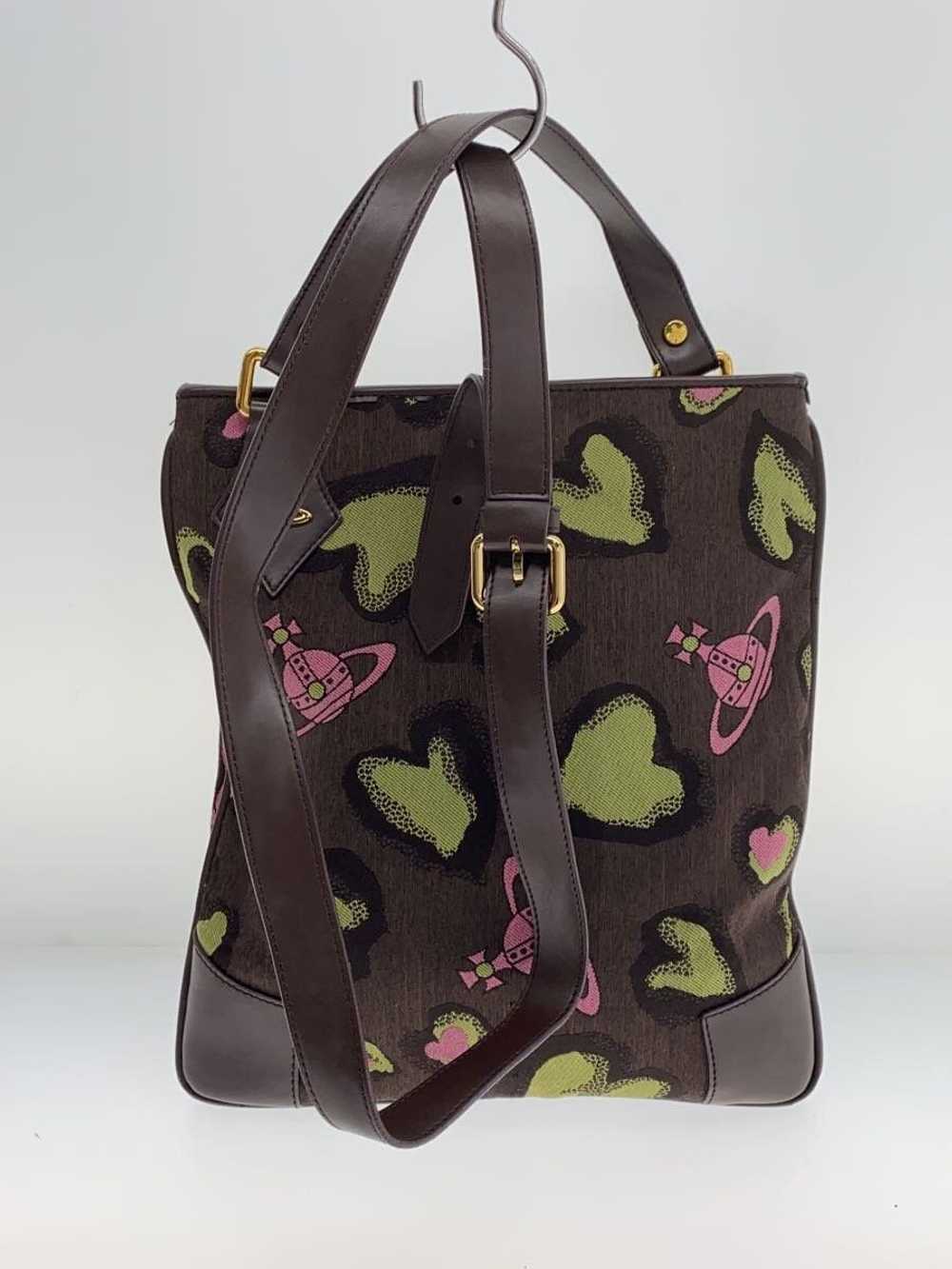 バッグ Vivienne Westwood Big Orb Brown Tote Vivienne Westwood Orb Brown Crossbody Stitch Tote Clutch Bag