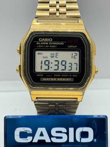 CASIO デジタル ウォッチ ゴールド 593 A159W JAPAN 腕時計 CASIO CLASSIC / A159WGEA-1JF / デジタルウォッチ （ゴールド