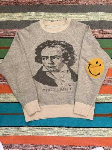 ◾️KAPITAL スウェット MOONLIGHT BEETHOVEN Kapital Moonlight Smile Crewneck Sweatshirt – Justin Reed