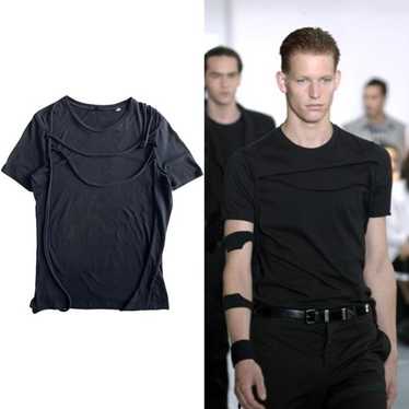 SP 04 HELMUT LANG Vintage- Runway Harness Bondage T-shirt