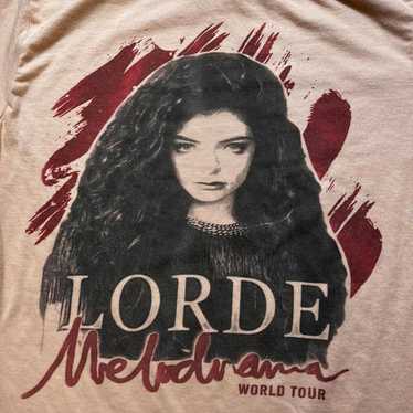 Lorde Tシャツ ミュージシャン 2022 洋楽 バンドT ツアーT Lorde t shirt mens - Gem