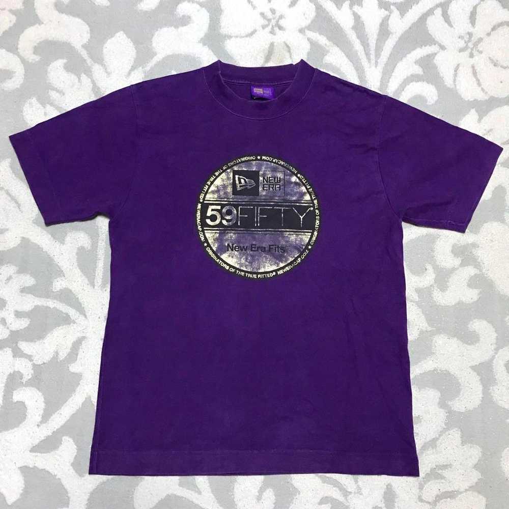 ◆New Era Men's Printed Short-Sleeve T-Shirt (Purple)◆