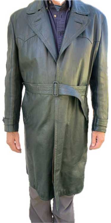 Vintage german leather trench - Gem