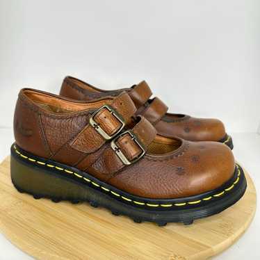 Vintage Doc Martens Mary Jane 90's Dr Martens Black Leather