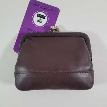 Vintage Coach Change Purse Black がま口 Vintage COACH Signature Change Coin Purse Wallet Pouch Zip