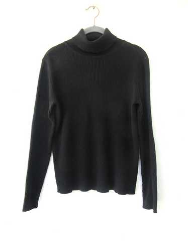 OLD GAP 80s 90s cotton knit black M
