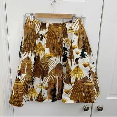 【送料&関税込】Marni Beige Cotton Skirt Marni x Carhartt WIP two-tone cotton skirt | Eraldo.com FR
