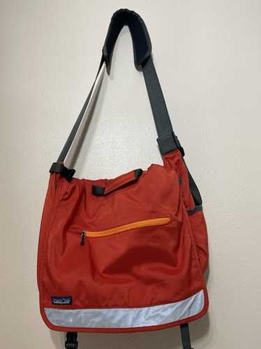 old patagonia blue messenger bag vintage y2k [Used VG