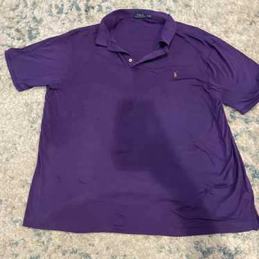 Polo Ralph Lauren Men's Polo shirt - Purple - XL … - image 1