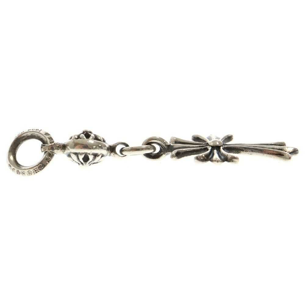 Chrome Hearts Chrome Hearts 1 Ball Tiny CH Cross Charm Pendant
