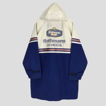 80s 90s ビンテージ ホンダ Rothmans 中綿 ナイロン ジャケット ホンダ HONDA 90s ヴィンテージRothmansレーシング ジャケット