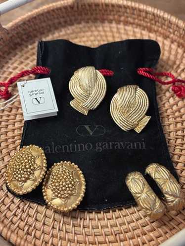 アクセサリーその他 VALENTINO GARAVANI Woman Jewel Gold 7W2J0G16UXM 23R Valentino Garavani crystal-embellished Rockstud Ring | Gold