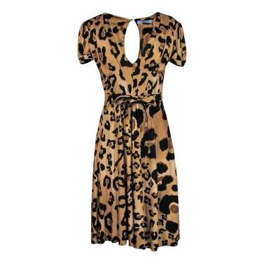 オールインワン・サロペット Blumarine Print Jersey Dress Long Dress In Printed Jersey With 3d Flower Decoration