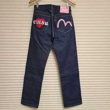 ✨希少✨EVISU DONNA デニム パンツ 25 - メルカリ