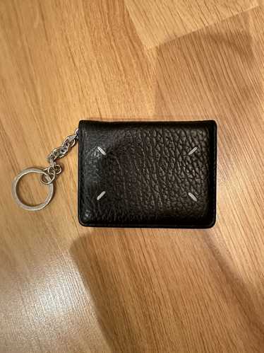 折りたたみ財布 Maison Margiela WALLET ON CHAIN MEDIUM Maison Margiela Medium Metallic wallet-on-chain | Silver