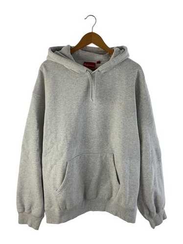 【Supreme】Satin Applique Hooded Sweatshirt★Grey★24FW★ Supreme Satin Appliqué Hooded Sweatshirt (FW24) - $158