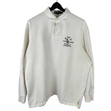 Polo Ralph Lauren Men's Polo shirt - White - L – … - image 1