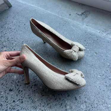 パンプス Chloe woman pumps gold 27010223_56682506_600.jpg