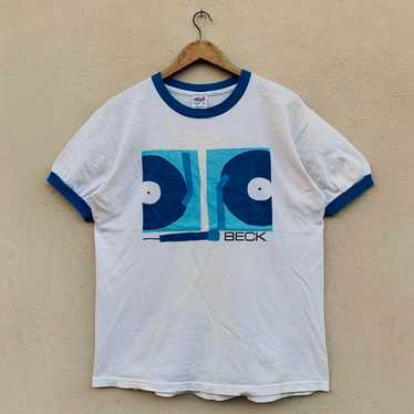レア M BECK 90s vintage T-shirt 90s BECK T-shirt | What'z up