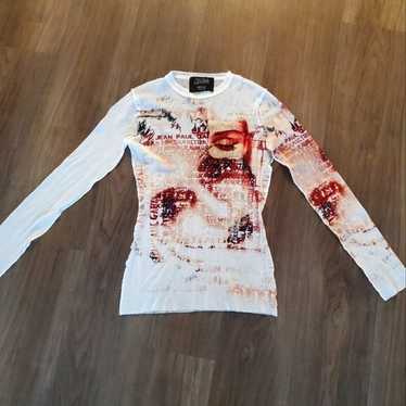 Jean Paul GAULTIER - 希少 Jean Paul Gaultier FEMME シースルー 324P▲ Jean paul gaultier sheer - Gem
