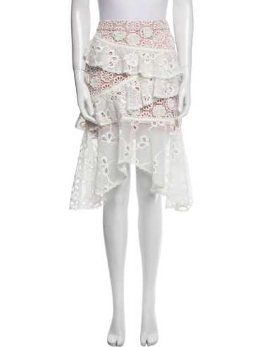 Alexis Skirt White Lace Pattern - image 1