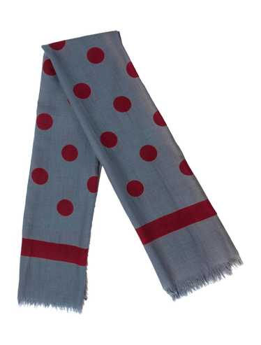 スカーフ VALENTINO SCARF (3W0ED007BPA 0AN) Valentino Garavani Silk scarf with ivory/black polka dots