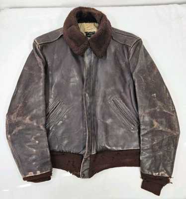 Vintage mens horsehide leather - Gem