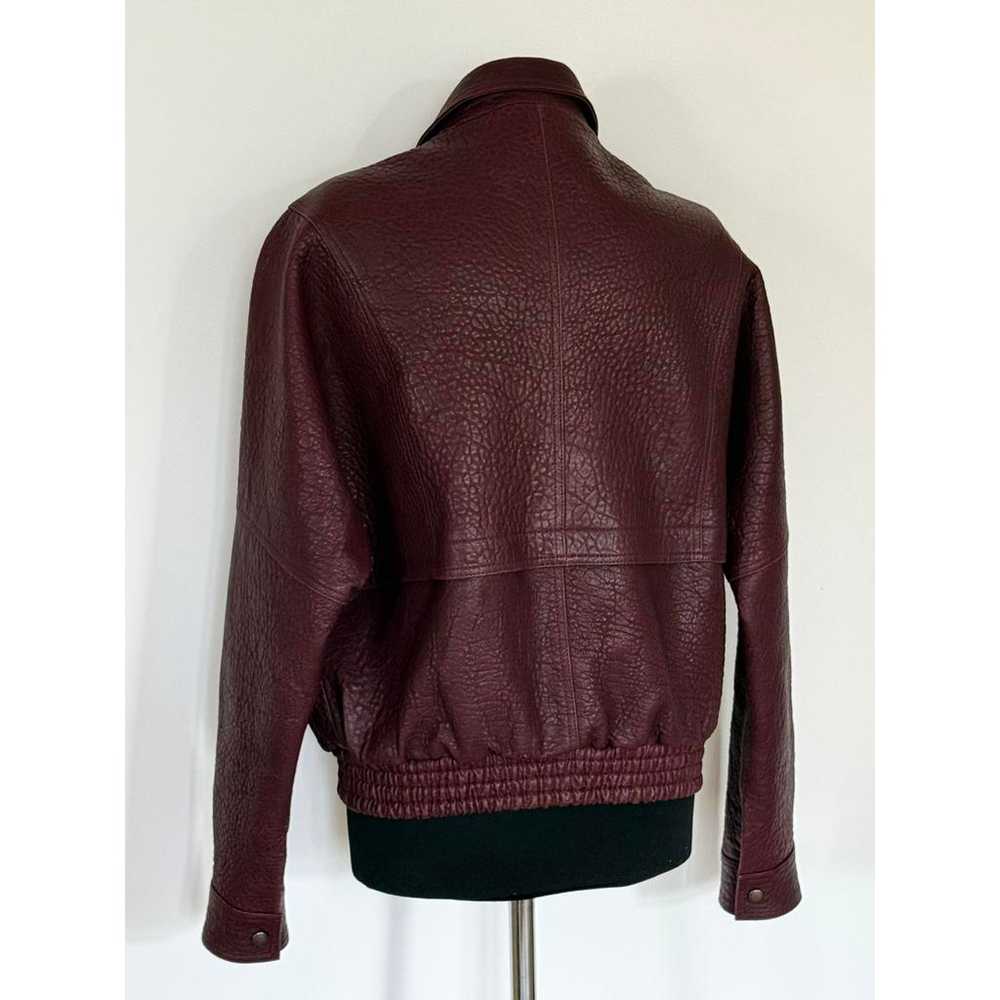 【関税込み】Magda Butrym レザー ジャケット Magda Butrym Black Vintage Leather Jacket Magda Butrym
