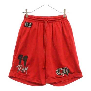 パンツ chrome hearts ch logo mesh shorts Chrome Hearts Green & Yellow Logo Mesh Shorts – Savonches