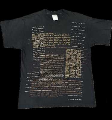⭕ 90s Vintage Bjork army of me T-shirt : rave punk aphex