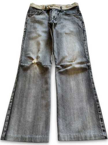 2000s e-function grunge denim 立体パターン Edwin e function jeans - Gem