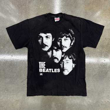 THE BEATLES ブラック Tシャツ 1991年 HANES アメリカ製 THE BEATLES ブラック Tシャツ 1991年 HANES アメリカ製