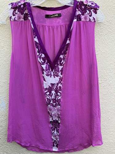 Buy Roberto Cavalli JAGUAR-PRINT SILK DRESS (OQT121 CTD02
