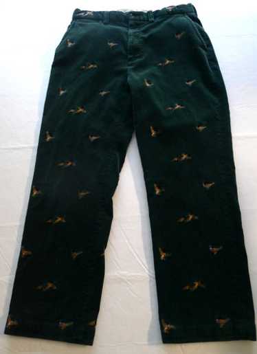 NWT Vintage Polo Ralph Lauren Men's Green Corduroy