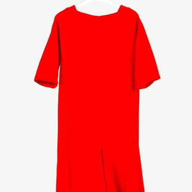 ワンピース Marni Oversized embroidered cotton mini dress Red MARNI Oversized embroidered cotton mini dress | NET-A-PORTER