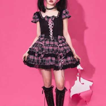 BABY,Fling Love From Juliet柄ドレスJSK♡３点セット 432085b9-6a43-5c1e-9ab1-