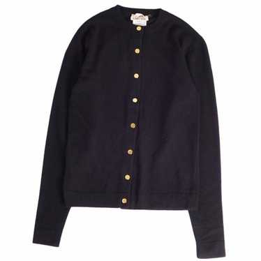 【良品】ヴィンテージ HERMES カーディガン 36 Vintage hermes cardigan - Gem