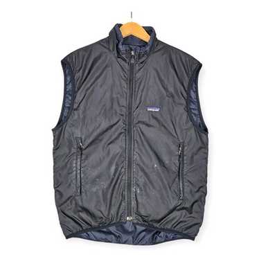 Patagonia puffball vest 90’VINTAGE ベスト POST JUNK / 90's PATAGONIA Black Puffball Pullover Vest Made
