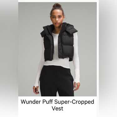 Lululemon wunder-puff super-cropped - Gem