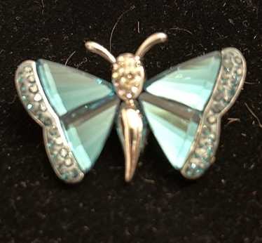 Swarovski butterfly brooch - Gem