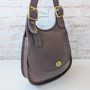 Mavin | Vintage Coach Crescent Berkeley Saddle Bag Purse
