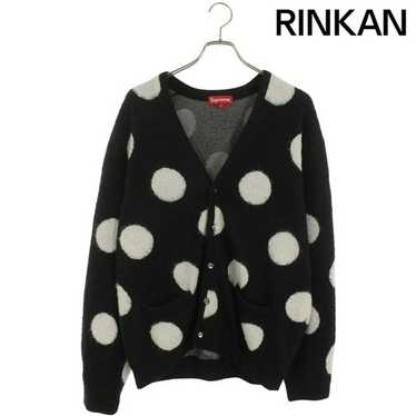 中古 Supreme Brushed Polka Dot Cardigan Supreme Brushed Polka Dot Cardigan Black Men's - SS20 - US
