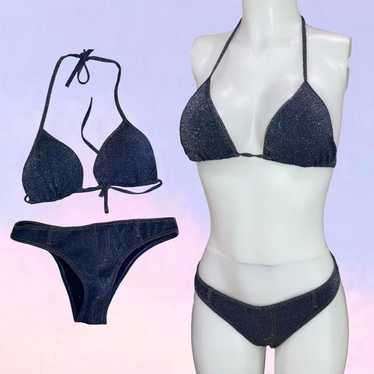 【AGNEL】 Denim Bikini Panty ☆ Agnel denim bikini - Gem