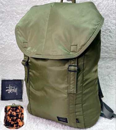 【激レア】PORTER × STUSSY Backpack Porter x Stussy 3-Way Record Bag Backpack Good Condition