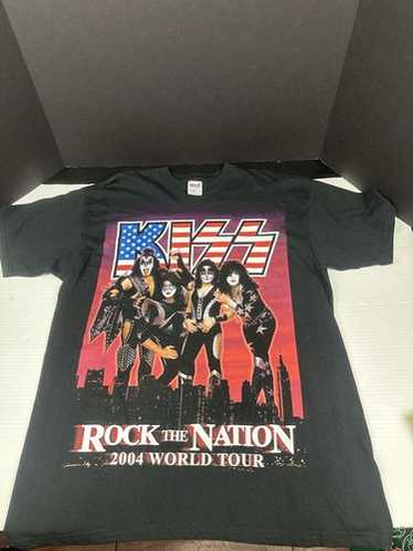 2004 KISS ROCK THE NATION World Tour Concert VTG T SHIRT